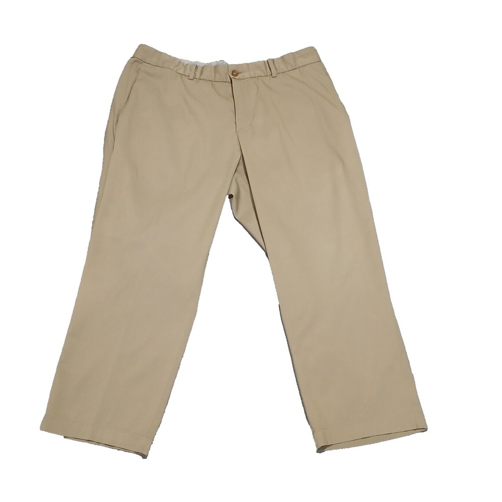 Nike Golf Dri Fit Dry DrifFit Pants Mens Size 35x30 Khaki‎ Meas. 35x32 Tan Beige
